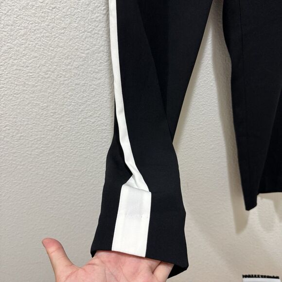 Babaton Conan Pant Terado Cropped Dress Pant W/ Side Stripe Pockets Size 2 NEW - Picture 3 of 8